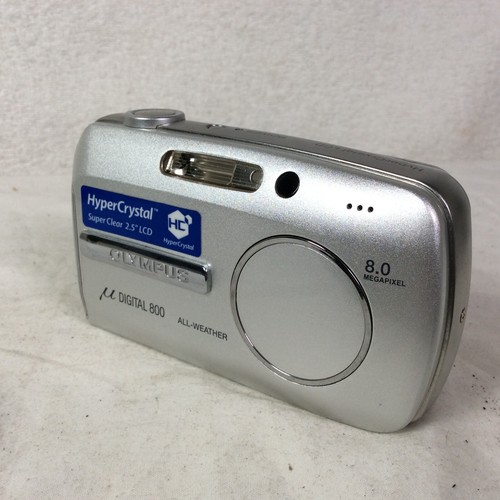 Olympus Digital Camera Mju 800 8.0MP Silver - FULLY WORKING - Picture 19 of 24