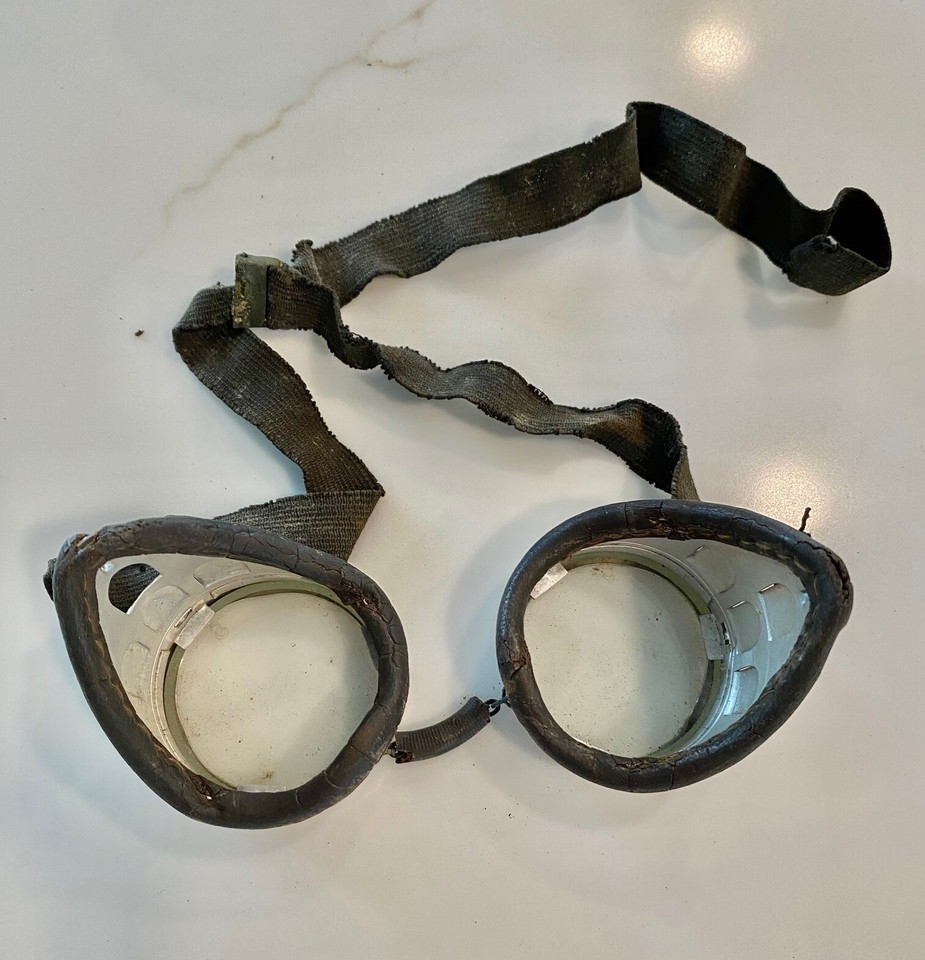 Rare Antique Dust Safe King's Eye Protection Goggles In Tin Can eBay