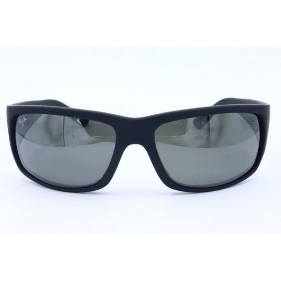 Maui Jim World Cup MJ 266-02MR Wrap Black Rubber Polarized Sunglasses Gray (B) worldcup_266_02MR_matteblack_H  main image 4