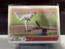 31x 2023 Topps Heritage Ryne Nelson Rookie RC 31- Card Lot #181 Diamondbacks