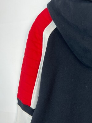 Balmain Quilted Biker Zip Hoodie L | eBay