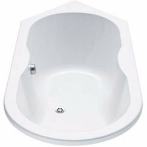 DUSAR Acryl Badewanne Manhattan 190 x 85 cm Bade-Wanne ...