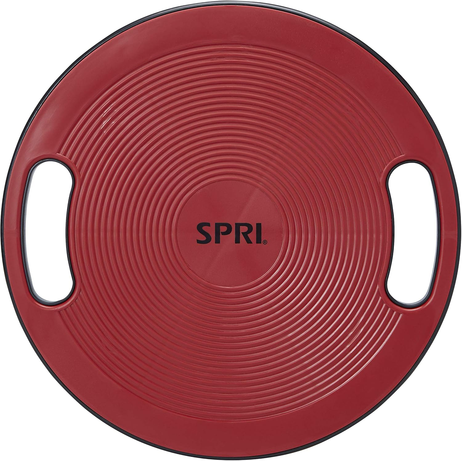 Core Balance Board Disc Wobble Trainer - Non Skid Surface, Dual Handle Rocker fo