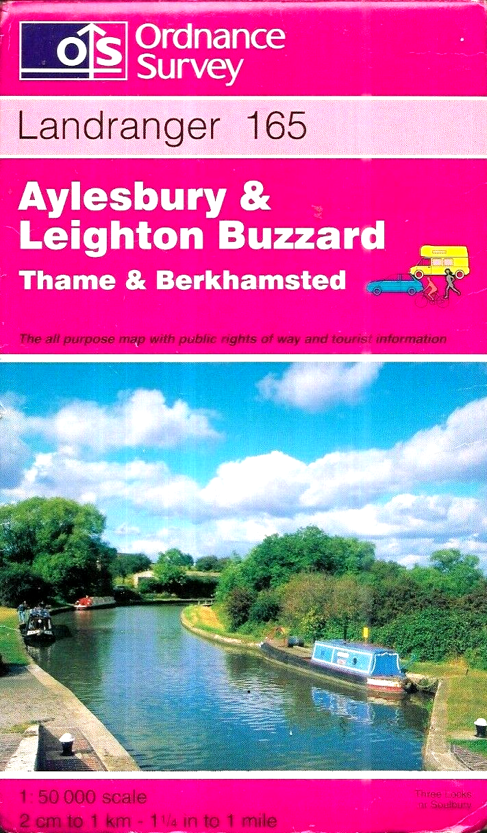 Aylesbury and Leighton Buzzard Landranger Map by Ordnance Survey
