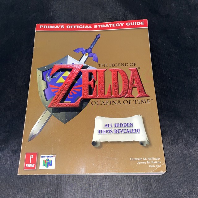 Nintendo 64 The Legend of Zelda Ocarina of Time Strategy Guide Cheat