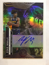 2021-22 Panini Illusions - Trophy Collection Signatures #TC-ZNN Zeke Nnaji (AU)
