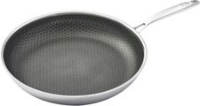 HENSSLERS Padella Acciaio Inox 20 cm (1 pz), Materiale 3 Strati, Struttura a nido d'ape