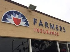 Storefront Custom Foam Sign Letters 14 Inch Acrylic Faces Outdoor Economic