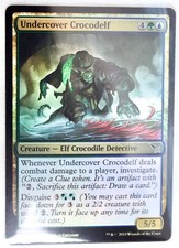Undercover Crocodelf (b) [New, Near Mint] Foil Common {Murders at Karlov Manor}