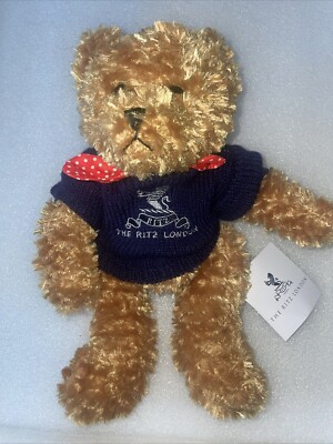 Ritz london Teddybär Ritz Limited Special Edition Bär mit Etikett