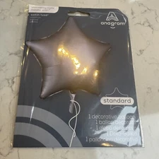 48cm Satin Star Standard Foil Wedding Birthday  Helium Balloon Party Decoration