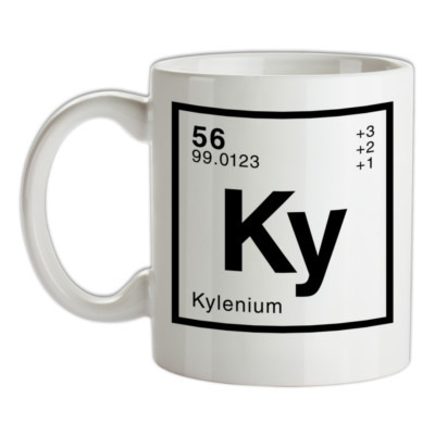 KYLE - Periodenelement Tasse - Nachname - Familie - Name - Tee - Kaffee