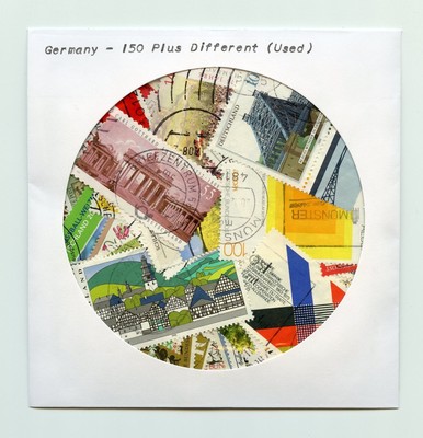 FRD Germany 150 Different Stamp Collection - Collector's Set, Various Designs, High Quality