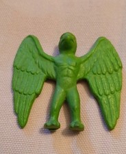 Diener Mythological Creature Green Monster Birdman Rubber Figure Bird Man Eagle