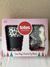 Totes Toasties Travel Mug & Knitted Flip Mitt...