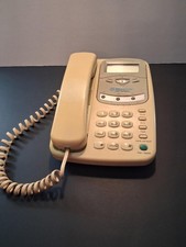Bell South Telephone with Caller ID, Model 228X, 8 1/2 X 6, Cream Color
