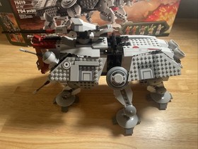 LEGO Star Wars: AT-TE (75019) - Incomplete with Instructions + Box -No Minifigs