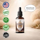 Lions Mane Mushroom Extract Organic Non GMO Tincture Liquid Herbal Drops 2 Fl Oz