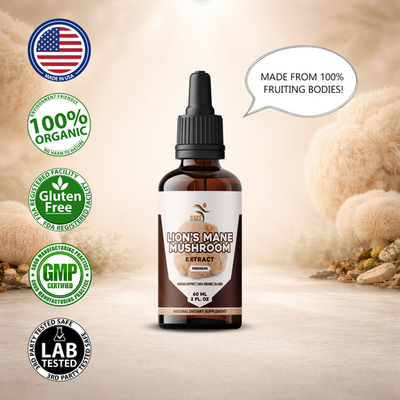 #ad #ad Lions Mane Mushroom Extract Organic Non GMO Tincture Liquid Herbal Drops 2 Fl Oz $12.62