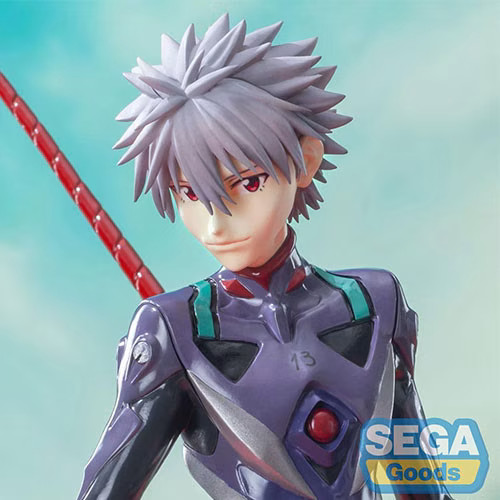 Figurine Evangelion Kaworu de 22cm pour Décoration Bureau Mangathèque