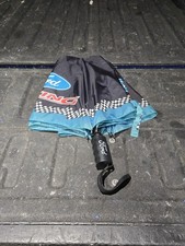 RARE VINTAGE Ford Racing Umbrella Ford Motor Co FoMoCo Push Button UMBRELLA