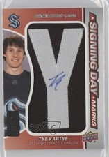 2023 Upper Deck SP Game Used Signing Day Marks 21/35 Tye Kartye #SDM-TK Auto hk5