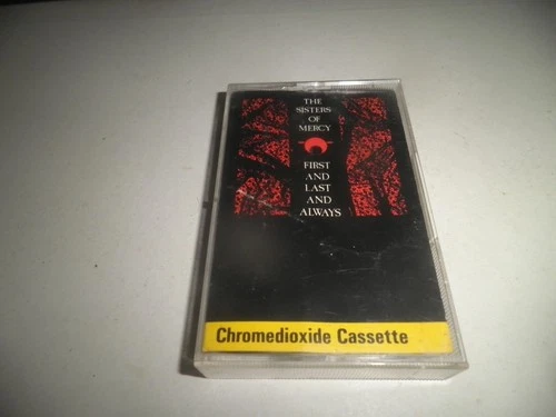 RARE The Sisters Of Mercy - First And Last And Always CASSETTE Tape  chrome