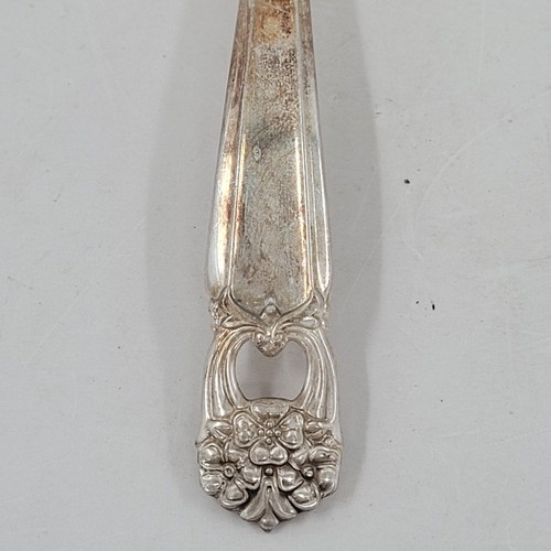 Rogers Brothers Silver Plate Eternally Yours Coquette Gravy Ladle - Picture 8 of 10