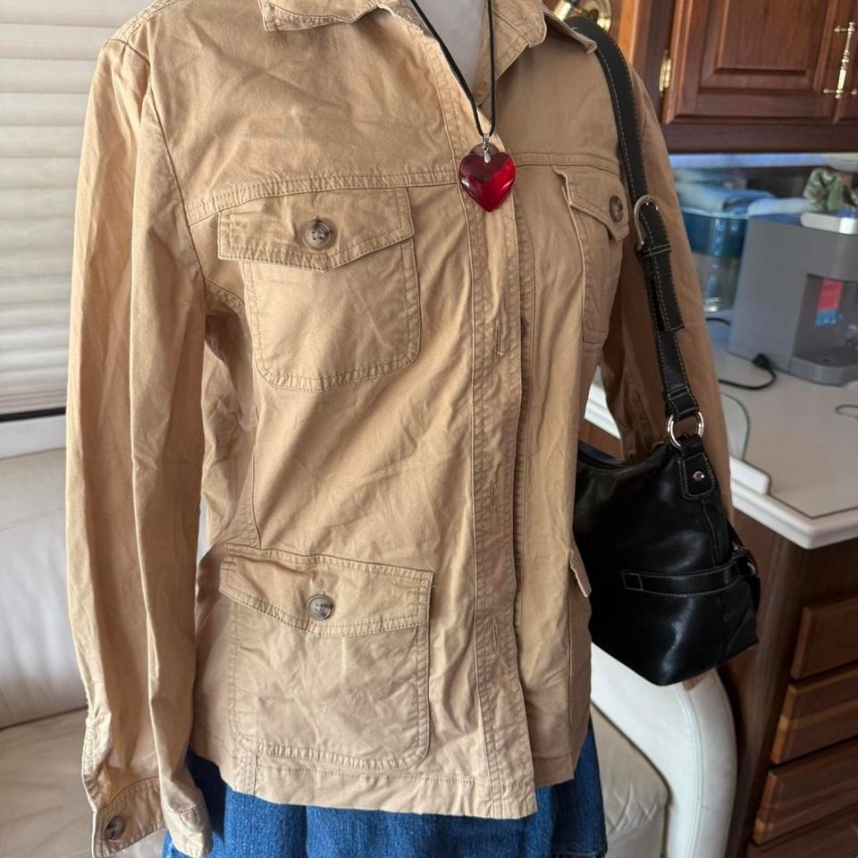 90's fall button up jacket - image 3