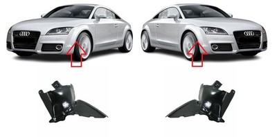 NEW Aftermarket Products Für Audi TT 2006-2014 Front Kotflügel Spritzschutz Paar