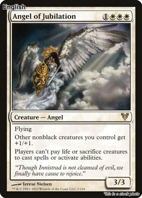 MTG Angel of Jubilation [AVR - 2] MP