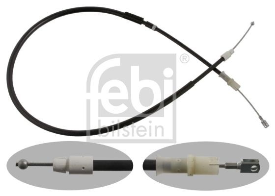 Febi Bilstein Seilzug, Feststellbremse Hinten Links Rechts FüR MERCEDES-BENZ VW-image