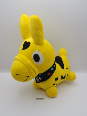 D2206B Rody Horse Yellow Taito 2008 Gymnic Plush 8'' Space invader Toy Doll japan
