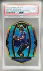 2239 Lamar Jackson 2018 Panini Select #149 Light Blue Prizm Die Cut RC /99 PSA 9