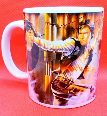 Star Wars 2011 Han Solo & Boba Fett Coffee Tea Cup Mug by Galerie