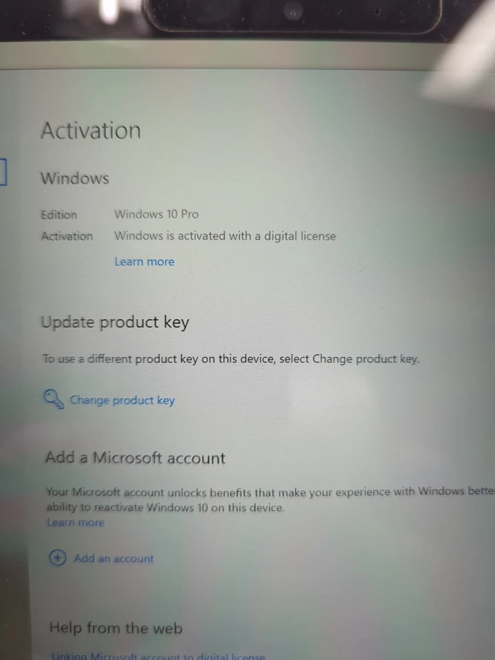 Microsoft SURFACE PRO 5 1796 i5-7300U/ 8GB /256GB SSD/ WIN10 /1661 Dock/AC - - Image 4 of 4