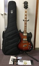 Guitarra Eléctrica Guild Polara Deluxe Sunburst Hecha en Indonesia 2024 ISG240550992