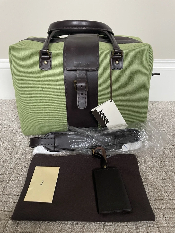 Спортивная сумка Hartmann ретро сумка - зеленое яблоко - Изображение 2 из 4