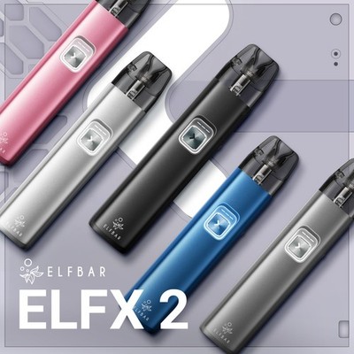 Elfbar ELFX 2 Pod-System Akku Kit | 1700mAh | 30W | MTL & RDL | Airflow | USB-C