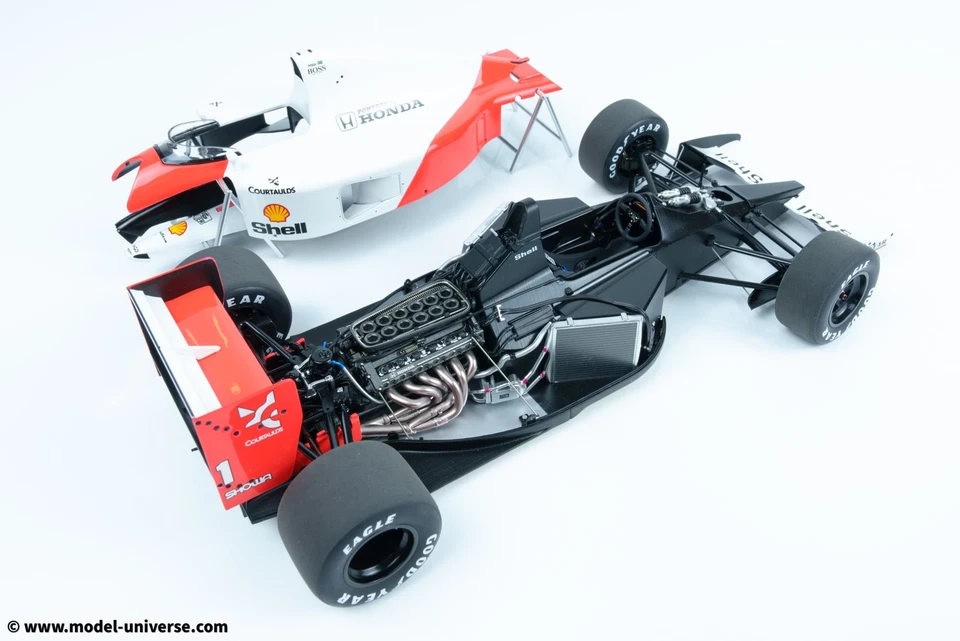 AUTOart - 1:18 McLaren MP4/6 Japanese Grand Prix #1 Ayrton Senna 1991 - Compo... - Image 4 of 4