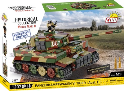 COBI 2587 1:28 PANZERKAMPFWAGEN VI TIGER I Ausf. I - 1207 PCS - US SELLER