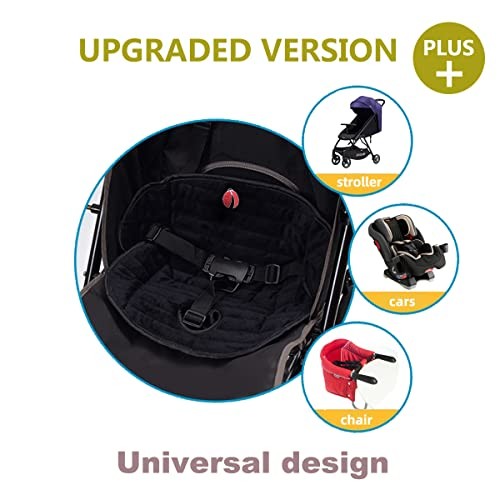 Baby Piddle Pad Car Seat Liner,Potty Training car seat Protector with Plus-grey