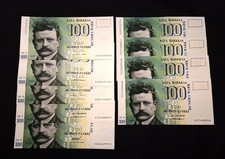 Finland 100 Markkaa 1986 Sibelius GEM UNC - Litt. A Banknote