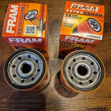 Lot Of 2 Vintage Fram Extra Guard Ph3600 Oil Filters Nos New Old Stock Lot Of 2 Vintage Fram Extra Guard Ph3600 Oil Filters Nos New Old Stock