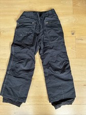 Patagonia Black Kids Ski Trousers Size  Small, 8 Years Good Condition