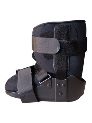 Walking boot for ankle & foot Fractures injuries Size Medium black adjustable