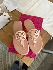 new tory burch soft miller calf leather in light sand color