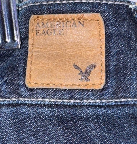 American Eagle Artist Jeans Women's 4 Reg Low Rise Flare Denim Distressed - Picture 6 of 14