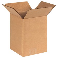 GRAINGER APPROVED 11K590 PK 25 Shipping Box,6x6x8 in 11K590