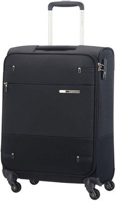 Handgepäckkoffer 55x40x20 weiches Handgepäck Trolley TSA-Schloss 39L schwarz